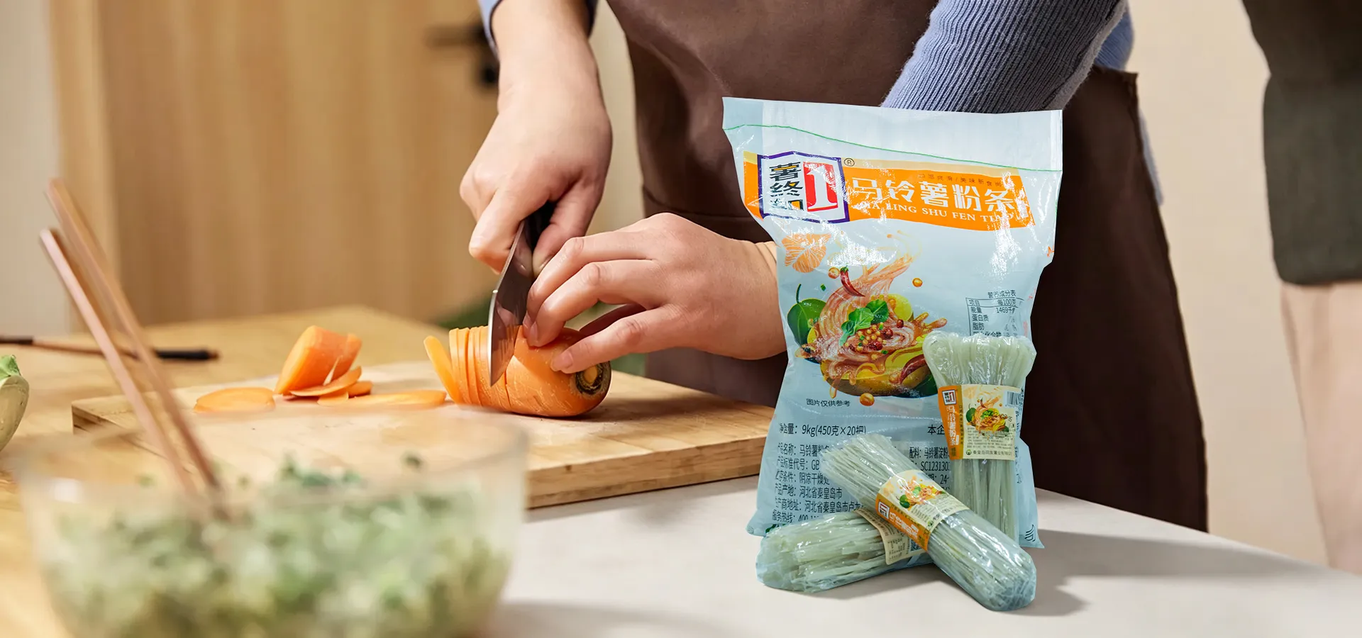 Chine Nouilles de patate douce fournisseur Chine Nouilles de patate douce fournisseur