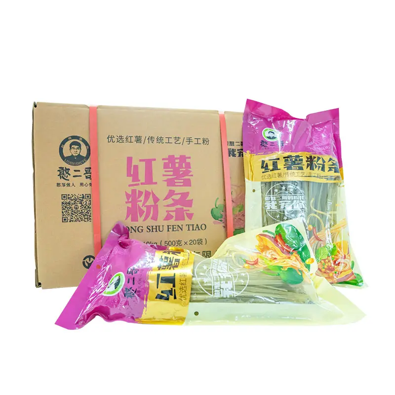 Sachet de 400 g de vermicelles de patates douces faites à la main